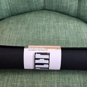 Black Hanging File Holder with Pockets